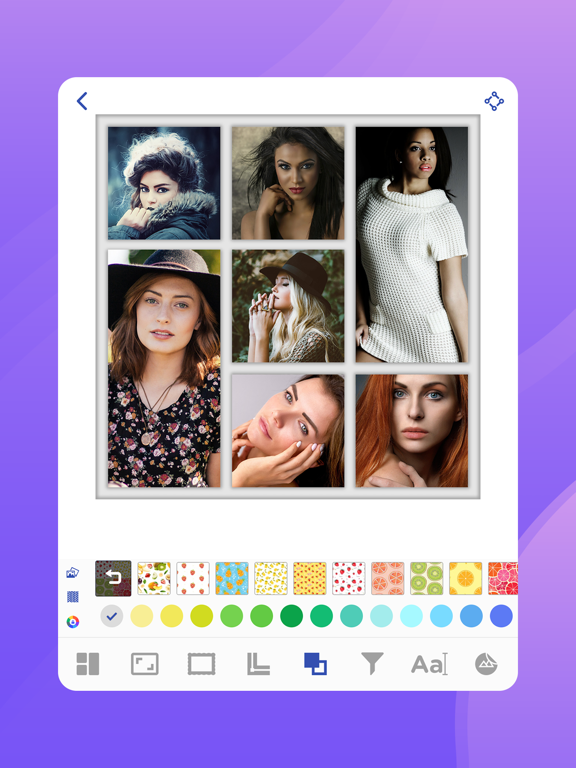 Collage Maker - Photo Grid iPad screenshot 6 - Photo & Video app