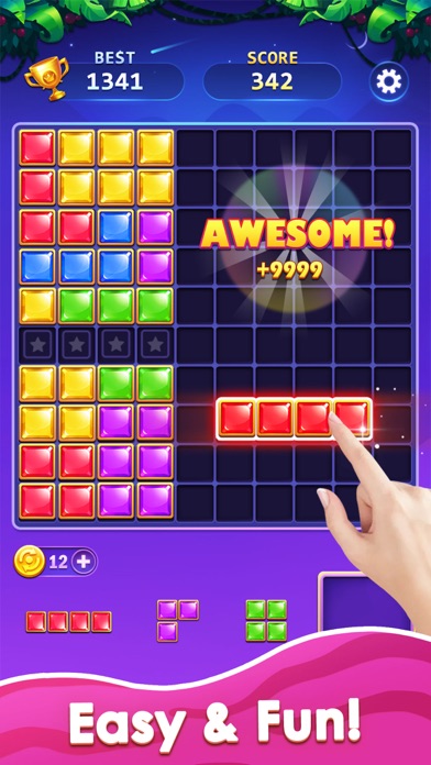 Block Puzzle - Jewel Cube Game Screenshot