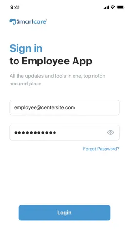 Game screenshot Smartcare for Employees mod apk