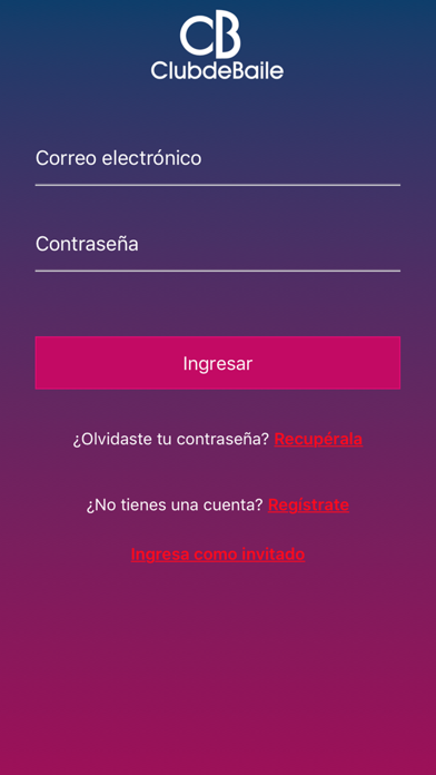 Club de Baile Screenshot