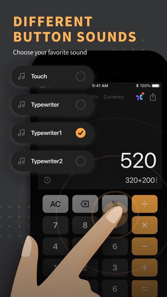 #8. FP Scientific&Basic Calculator (iOS) Podle: Ofly Tech Co., Ltd.