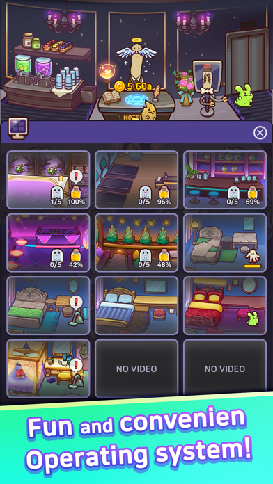 Idle Ghost Hotel: Tycoon Games Screenshot
