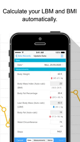 Game screenshot Body Weight Grapher apk