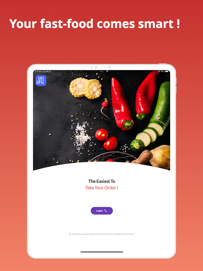 Take orders POS Print System