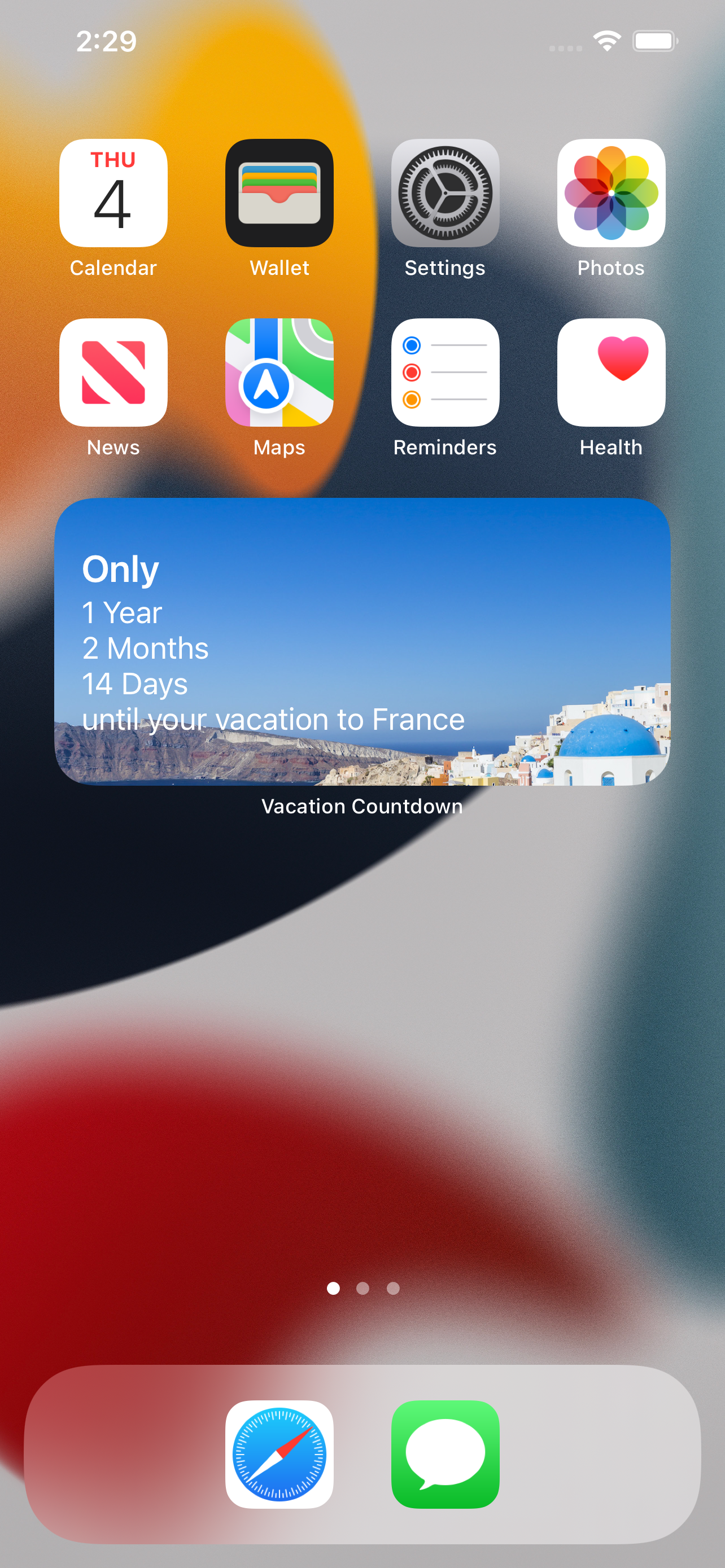 Vacation Countdown ·