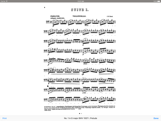 Screenshot #6 pour Bach Cello Suites - SyncScore