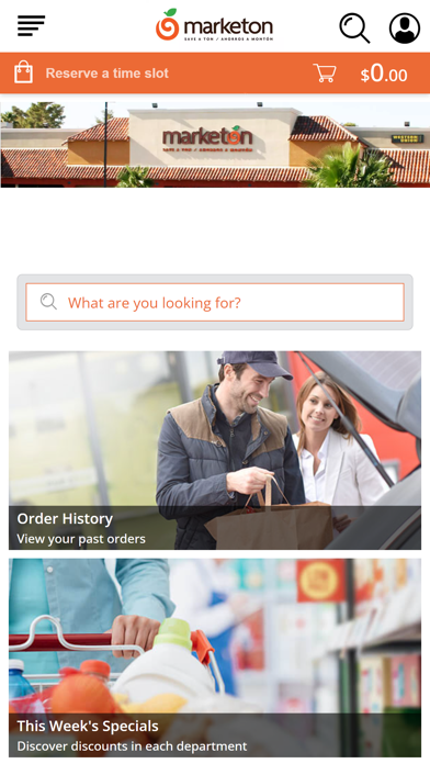 Marketon Supermarkets Screenshot