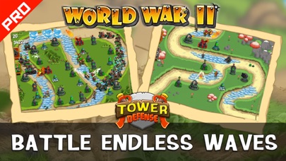 WWII Tower Defense PRO screenshot 1