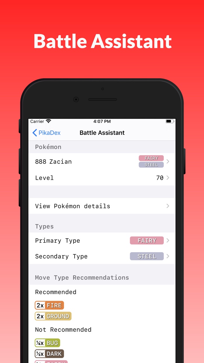 PikaDex - Dex for every game
