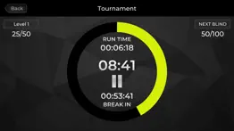 global poker clock iphone screenshot 2
