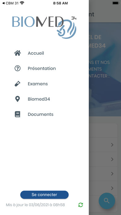 INOVIE BIOMED Screenshot