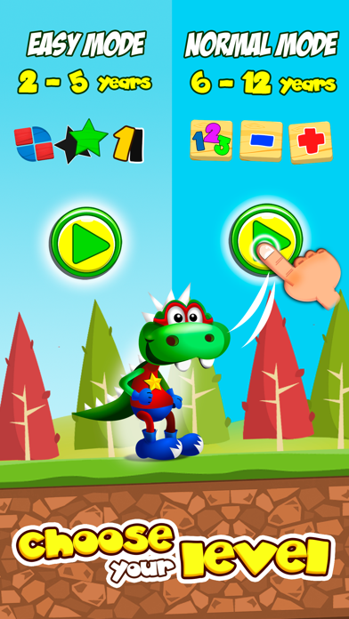 Dino Tim Premium: Basic math Screenshots