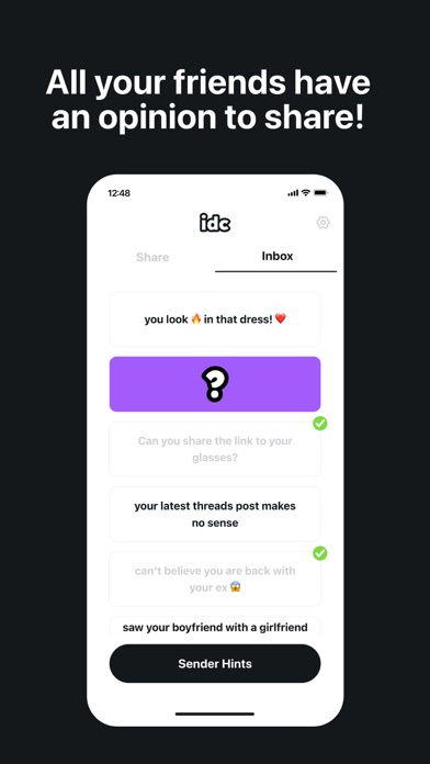 idc - questions for threads Screenshot