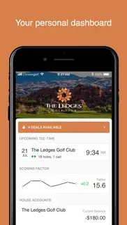 the ledges golf club iphone screenshot 2