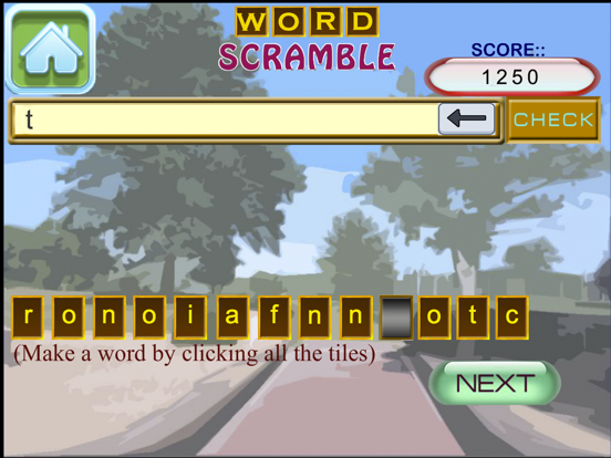 Screenshot #6 pour Word Scramble Games