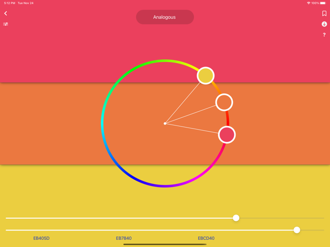 ‎Renk Çemberi Ekran Görüntüsü