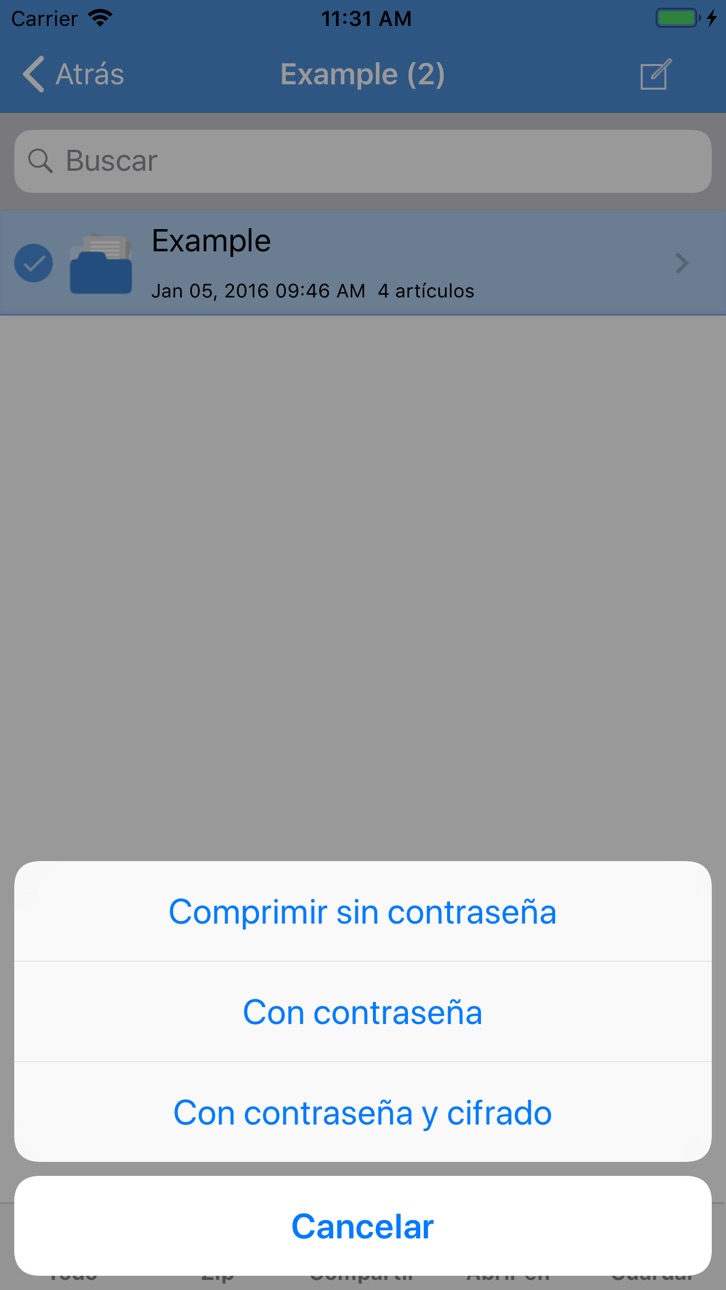 iPhone screenshot