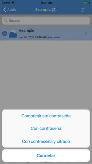 izip pro - zip unzip unrar iphone capturas de pantalla 4