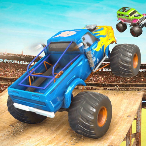 Monster Truck Derby Crash War Icon