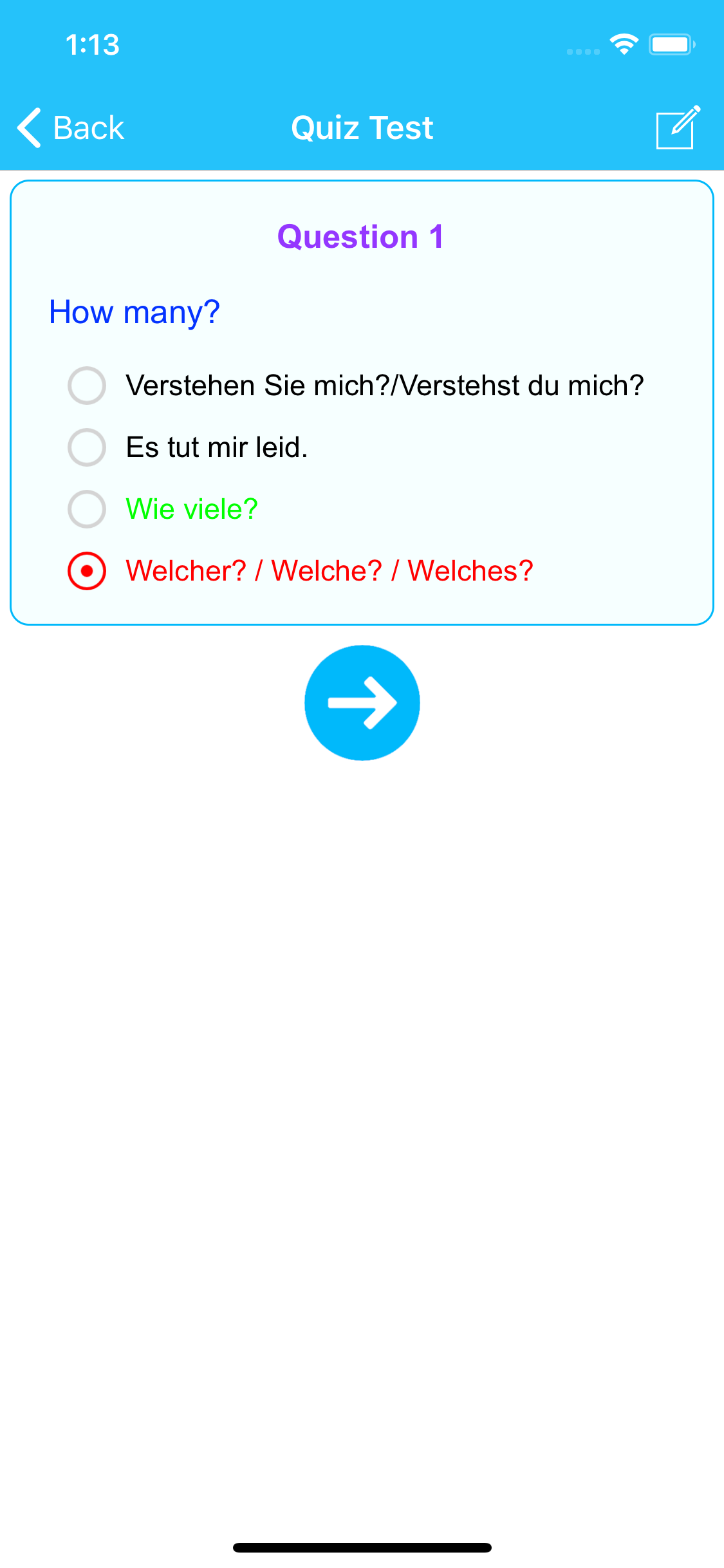 Learn German Language Offline screenshot 3