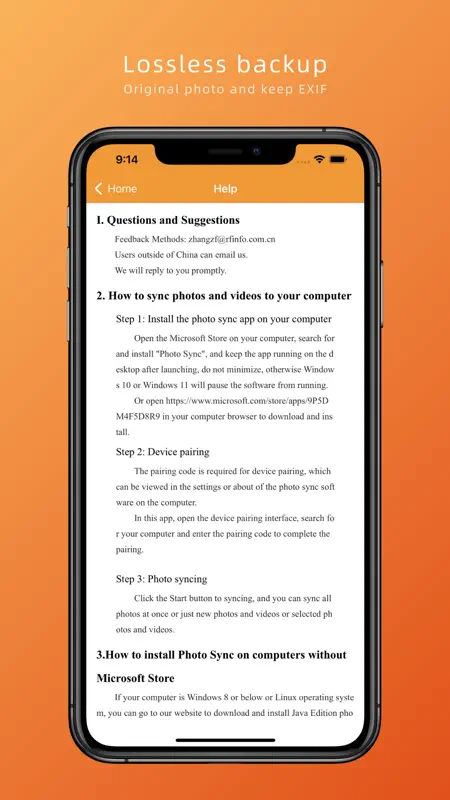 PhotoSync-Backup your photos screenshot 5 of 5