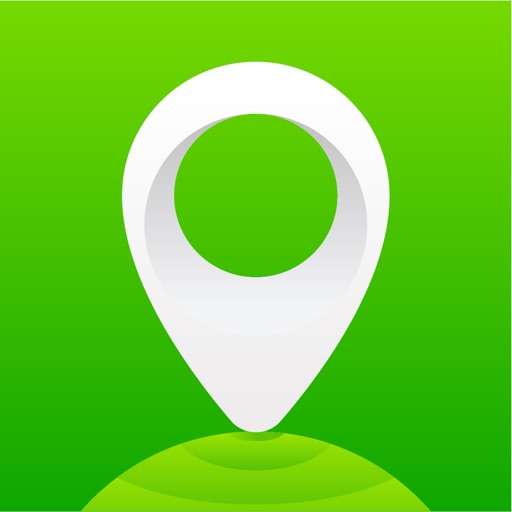 Phone number location tracker icon