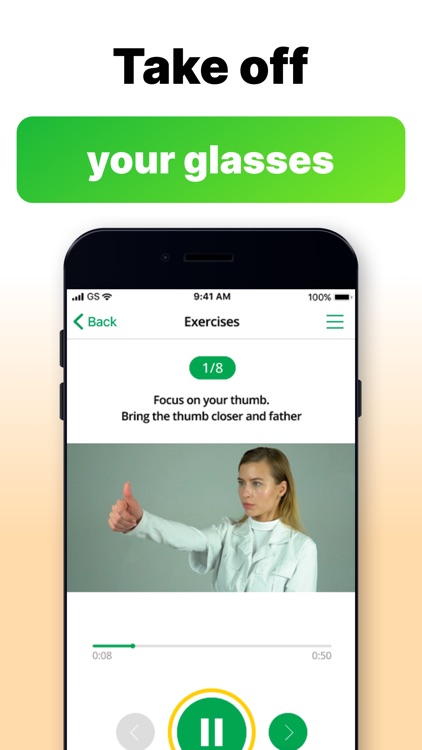 Eye exercises and Vision test screenshot-3