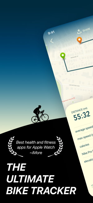 ‎Fietsafstand Tracker Screenshot