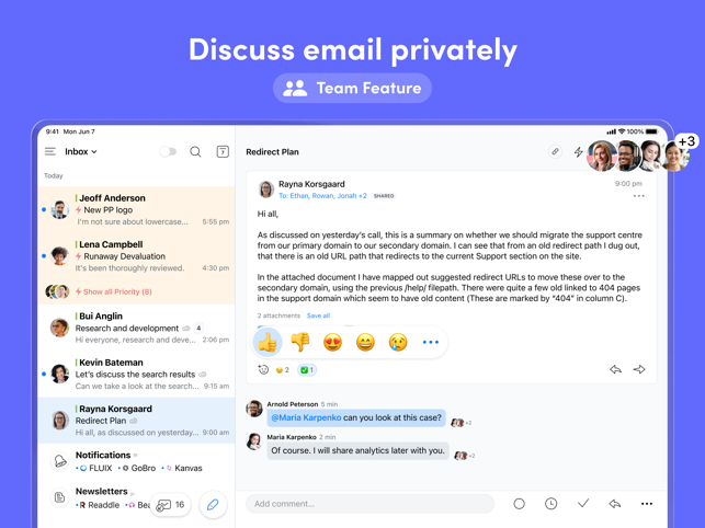 ‎Spark Mail + AI: Email Inbox Screenshot