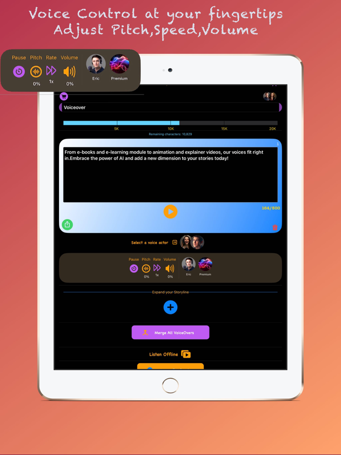 AI Voice Over Generator