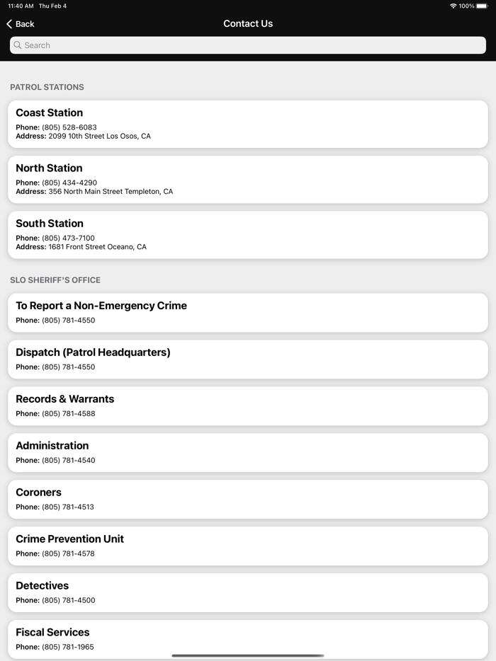 San Luis Obispo County Sheriff