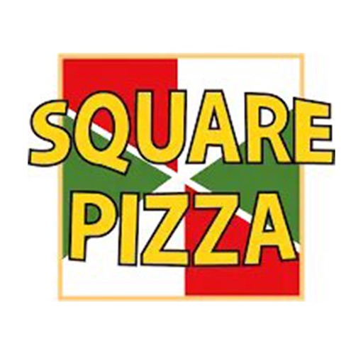 Square Pizza. icon