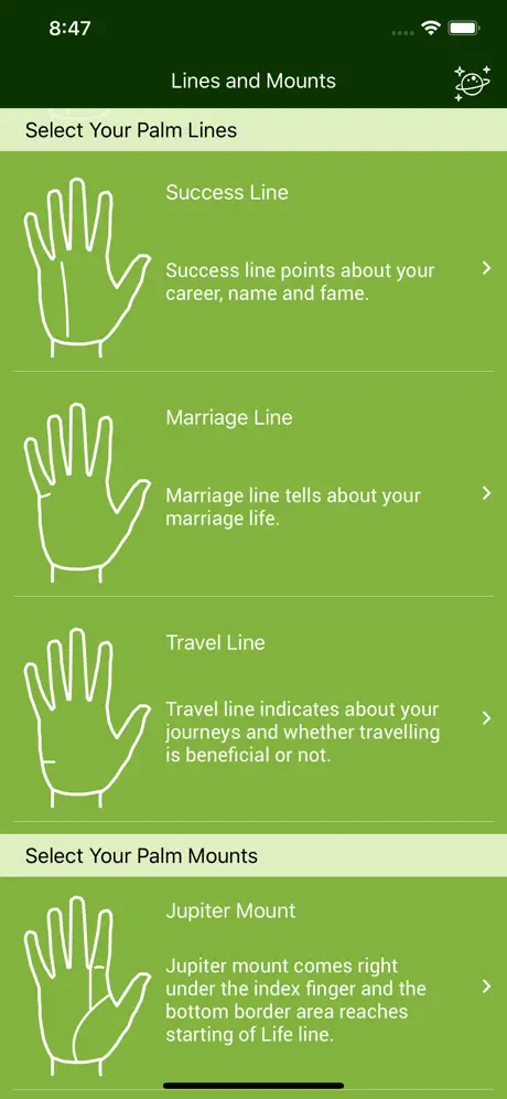 PALM READER The Fortune Teller