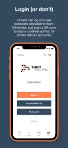 Tarot Routing Driver Runsheet screenshot #5 for iPhone