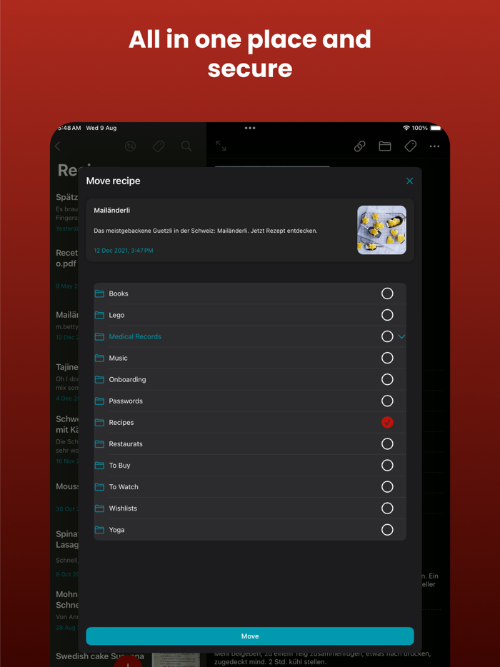 Notes to Remember  -  Shortcut