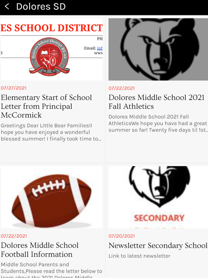 Dolores School District