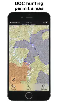 NZ Topo50 North Island iphone bilder 3