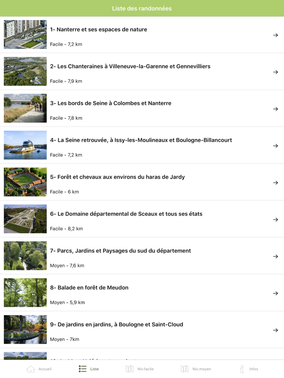 Screenshot #5 pour Randonnées Hauts-de-Seine