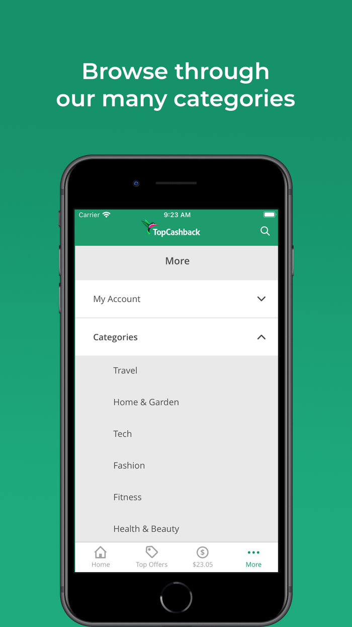 TopCashback Cash Back and Deals