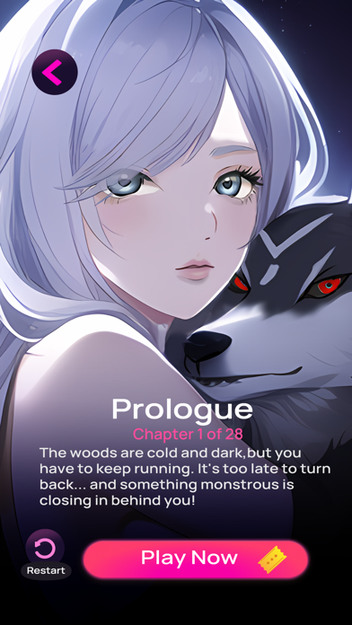Werewolf Romance Story - Otome Screenshot
