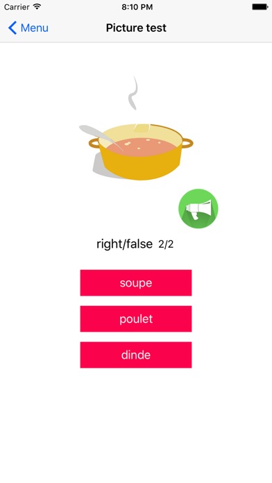 Screenshot #3 pour French Test A1 A2 B1 + Grammar