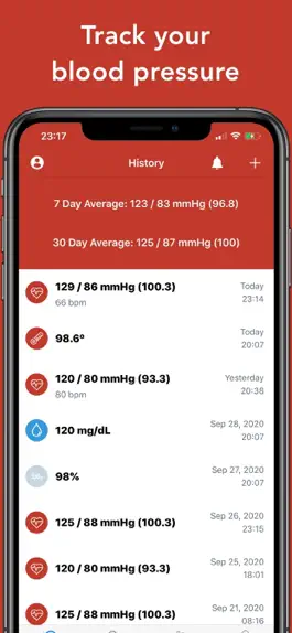 Game screenshot Blood Pressure Tracker+ mod apk