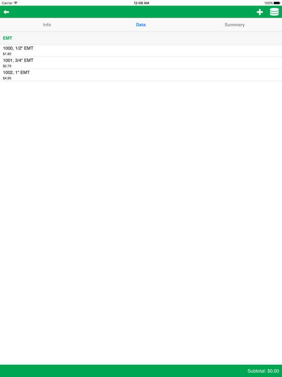 T&M Mobile iPad screenshot 6 - Productivity app
