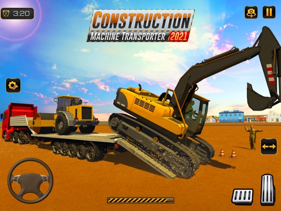 Heavy Machines Transporter Sim screenshot 4