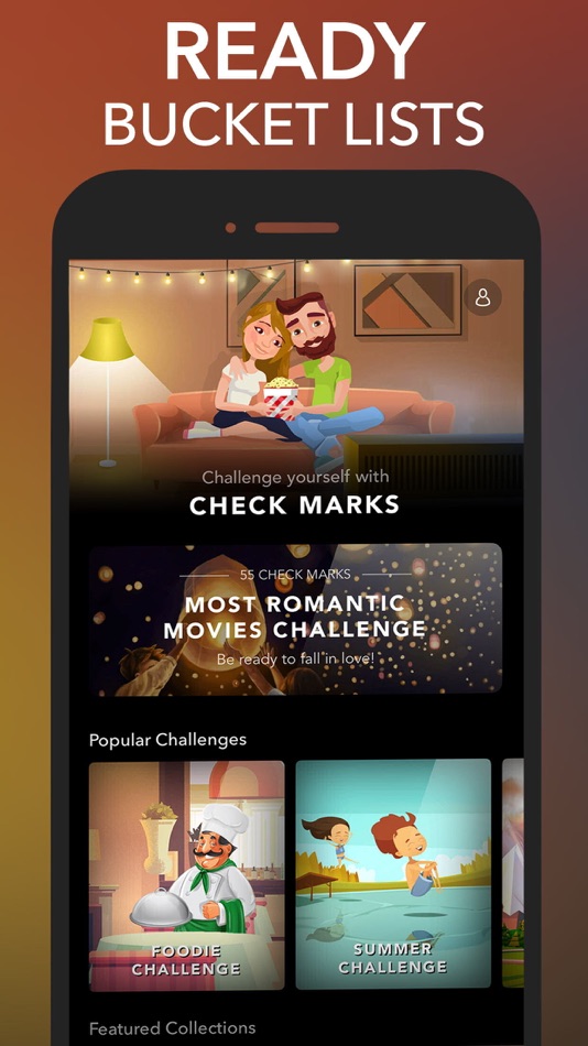 #1. Bucket List Maker: Check Marks (iOS) Podle: Dmitry Shapkin