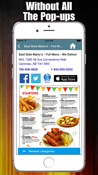 Camrose Directory Screenshot