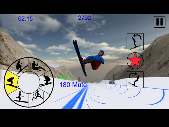 Screenshot #6 pour Ski Freestyle Mountain 3D