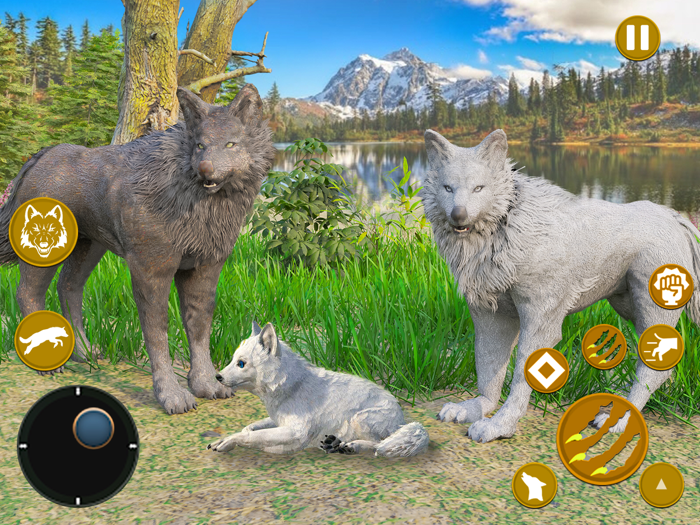 Wolf Simulator Arctic Survival