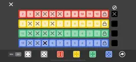 Game screenshot X-Out: Qwixx Scoresheet apk