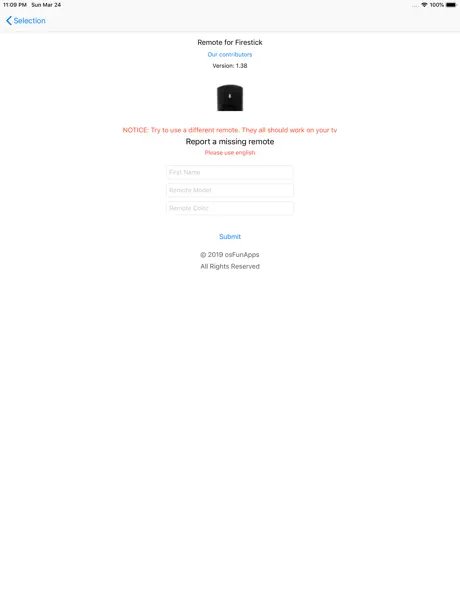 Remote Control for Roku